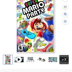 mario party nintendo switch brand new