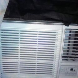 LG Electronics Medium Room Window Air Conditioner with Heater, Remote Included 