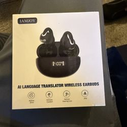 New Iamjoy AI Translator Wireless Earbuds 