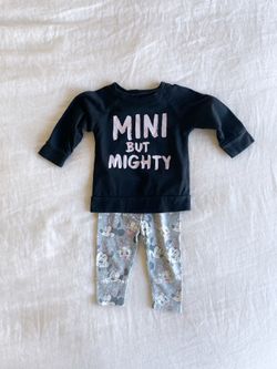 Mini But Mighty Set DISNEY BABY GAP Minnie Daisy Leggings 12 months
