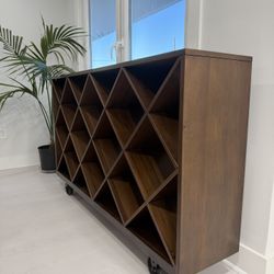 Ashley Furniture Wine Credenza Solid Wood