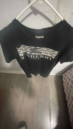 Burberry London black tee size small