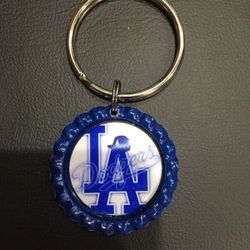 L.A. Dodgers keychain