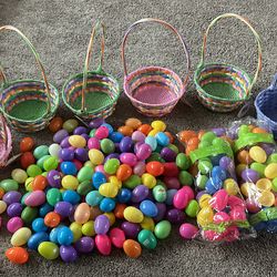 Easter Eggs and Baskets