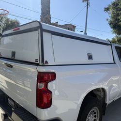 Commercial Camper Shell. Work Camper. Cargo Camper Shell