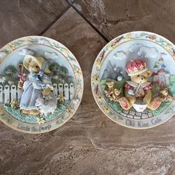 Cherished Teddies Collectable Plates