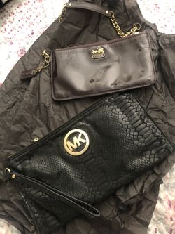 Michael Kors & Coach wristlets