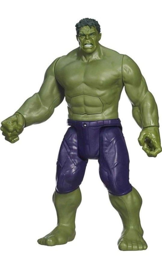 NEW! Marvel Avengers Titan Hero Tech Hulk Figure, 12" tall, Speech & Sound Effects