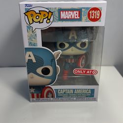 Marvel Funko Pop! 1319 Captain America Only At Target