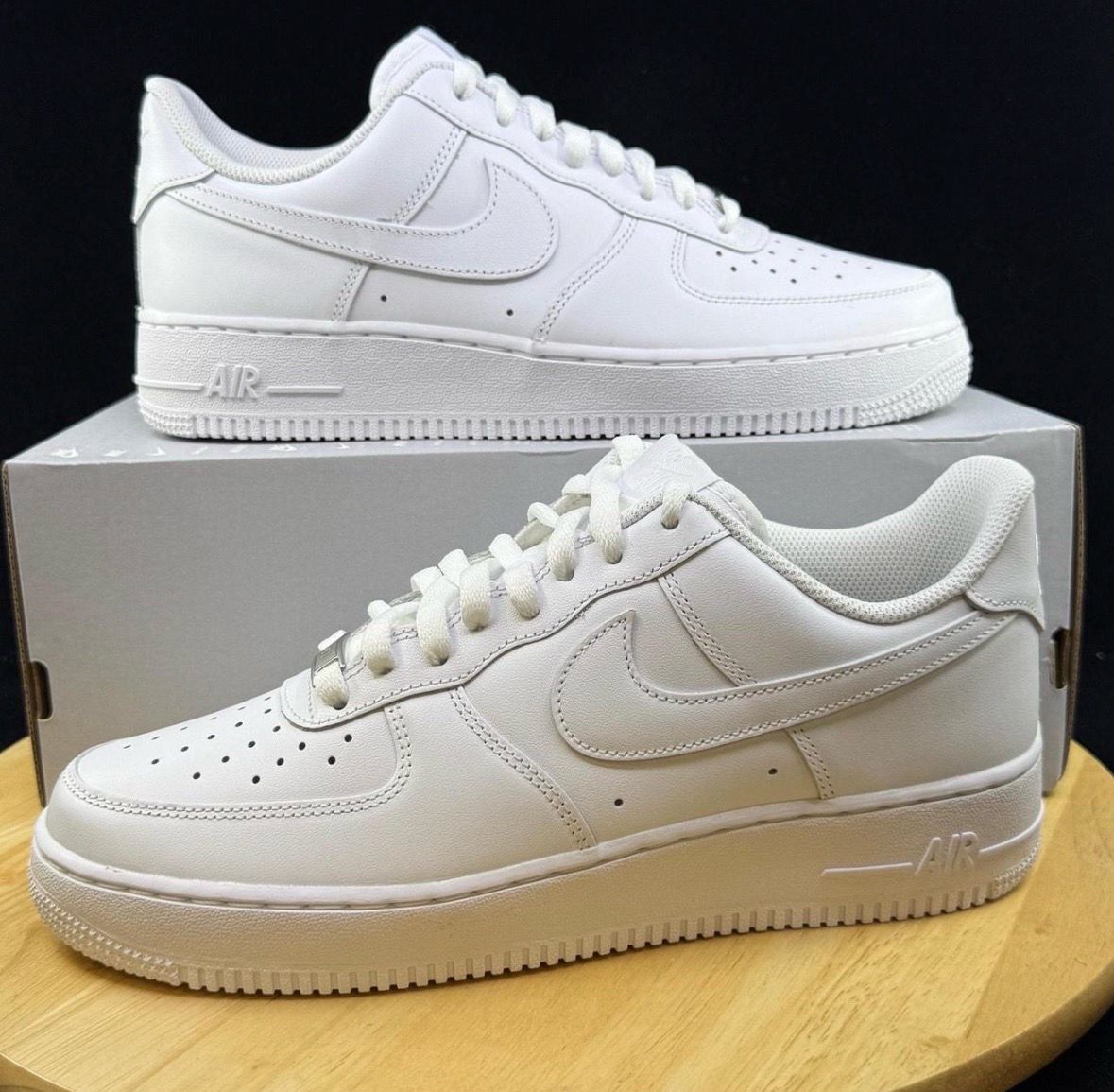 White Air Force 1s