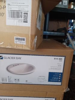New Glacier Bay Drop In Sink 