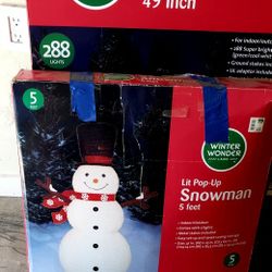 Light Up Snowman