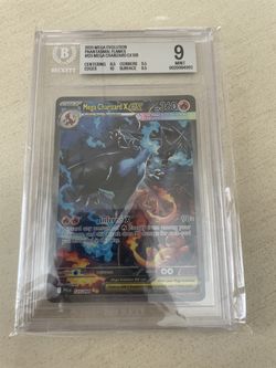 Pokemon Mega Charizard X EX 125/094 Beckett 9