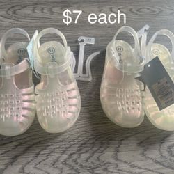 Plastic Sandals Size 11