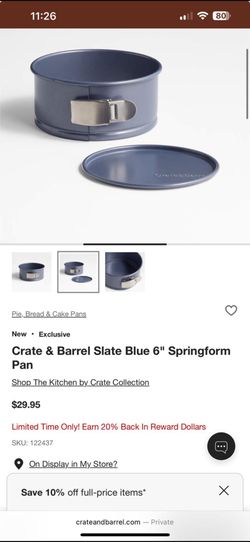 Crate & Barrel Pan