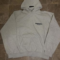 Essential Hoodie Light Oat Size Medium,large Available 