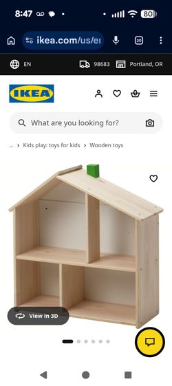 New in the original box IKEA doll house