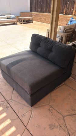 Free armless chair