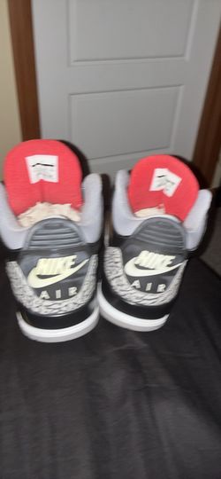 jordan retro 3 black cement (2018)