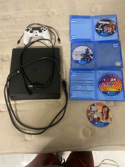 Ps4 with games
