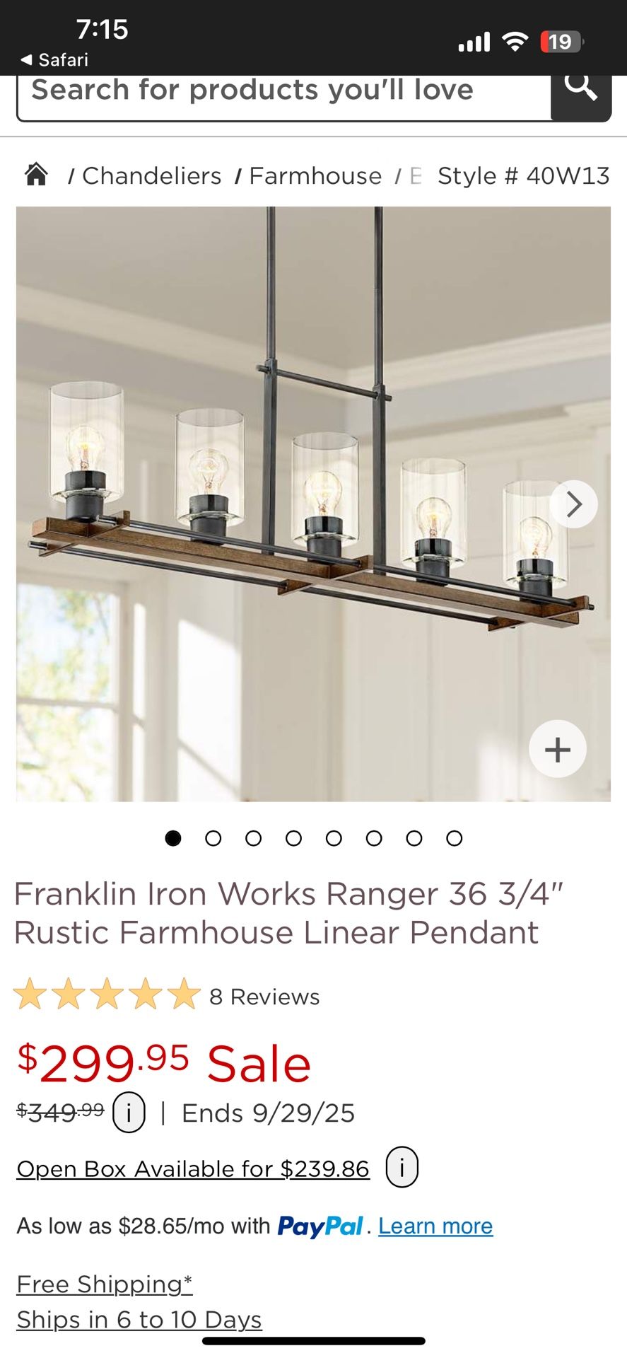 Rustic light Fixtures 