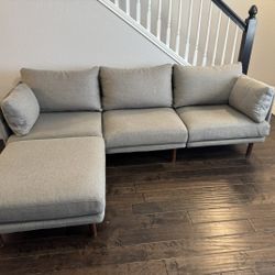Burrow Field 4-piece Sectional Lounger 