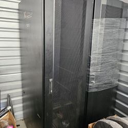 2 Server Racks With Rails