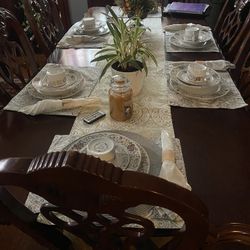 Dinning Table And Buffet 