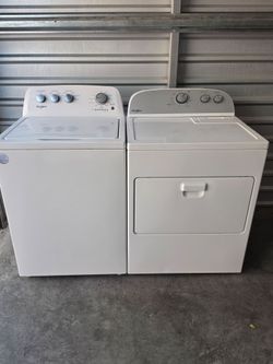WHIRLPOOL WASHER AND ELECTRIC DRYER