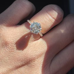 Lab Grown Diamond 2.23ct Engagement Ring