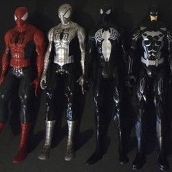 Spiderman- Batman- Captain America- Star Wars 12 Inch Movable Chatacters