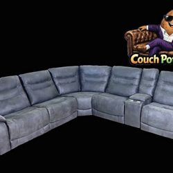 Grey Sectional Couch 