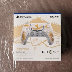 BRAND NEW PS5 DualSense Wireless Controller - Ghost of Yotei Gold Limited Edition