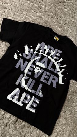 Ape Shall Never Kill Ape (Bape Shirt: Size Large)