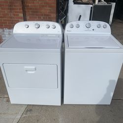 Nice matching washer an Electric dryer