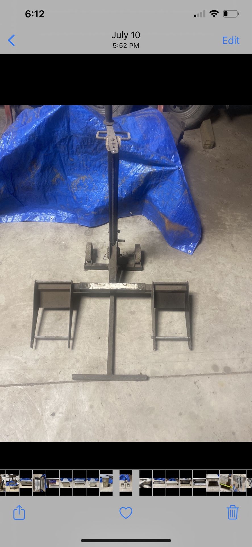 Lawn Mower Lift Made By MowJack