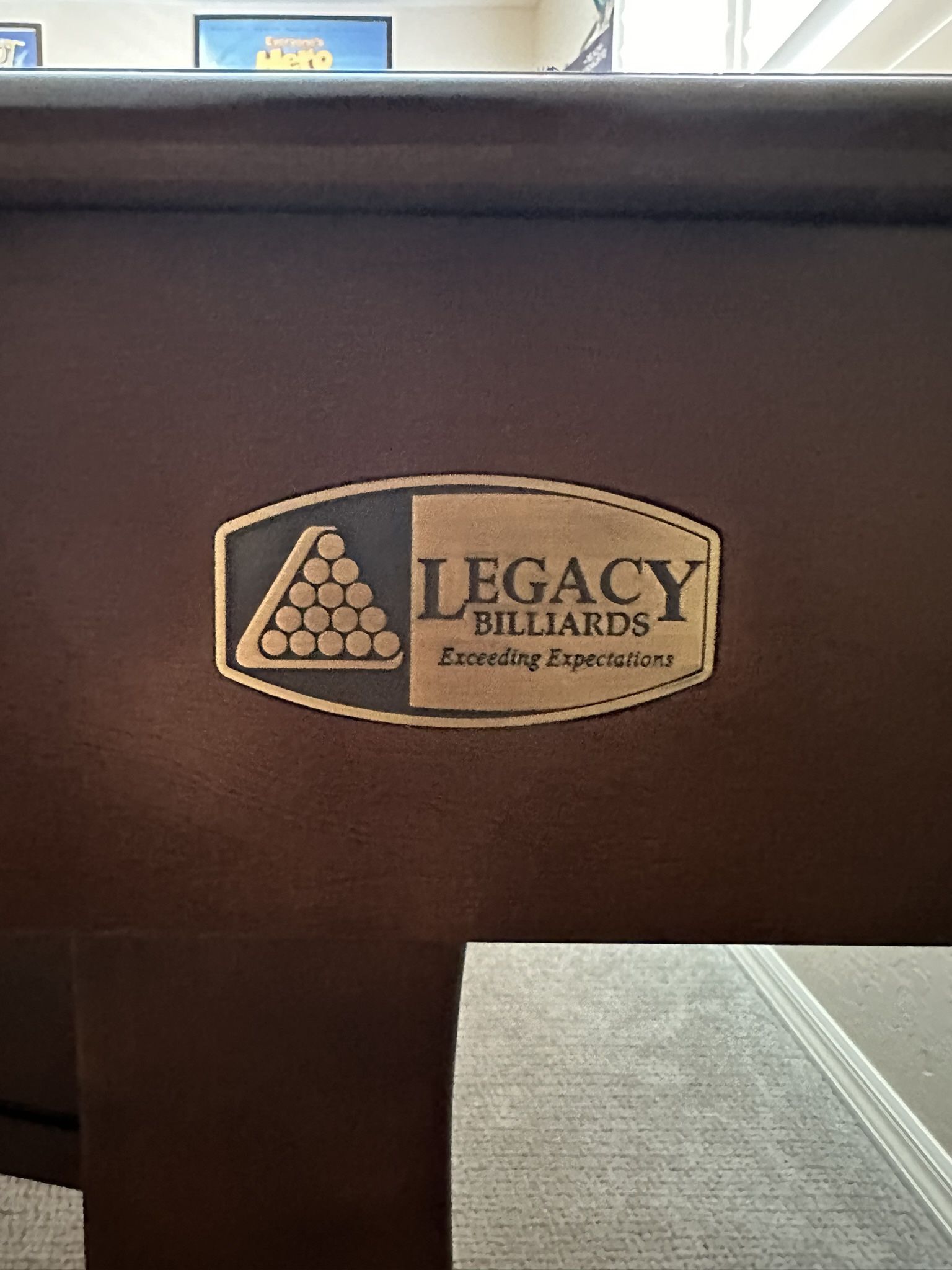 Legacy Billiards Air Hockey With Ping Pong