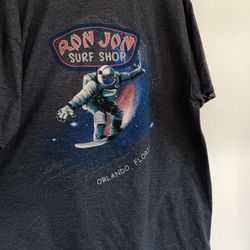 Ron Jon Surf Shop Surfing Astronaut Tshirt Size Xl