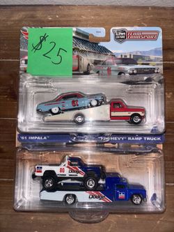 Hotwheels Premium Team Transport Duo Lot