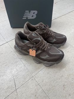 New Balance 9060 Brown Grey Sneakers