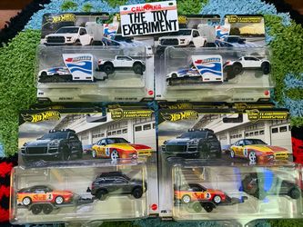Hot Wheels Car Culture Team Transport Rob'N Pinks / '17 Ford F-150 Raptor Shell Porsche / Porsche Cayenne