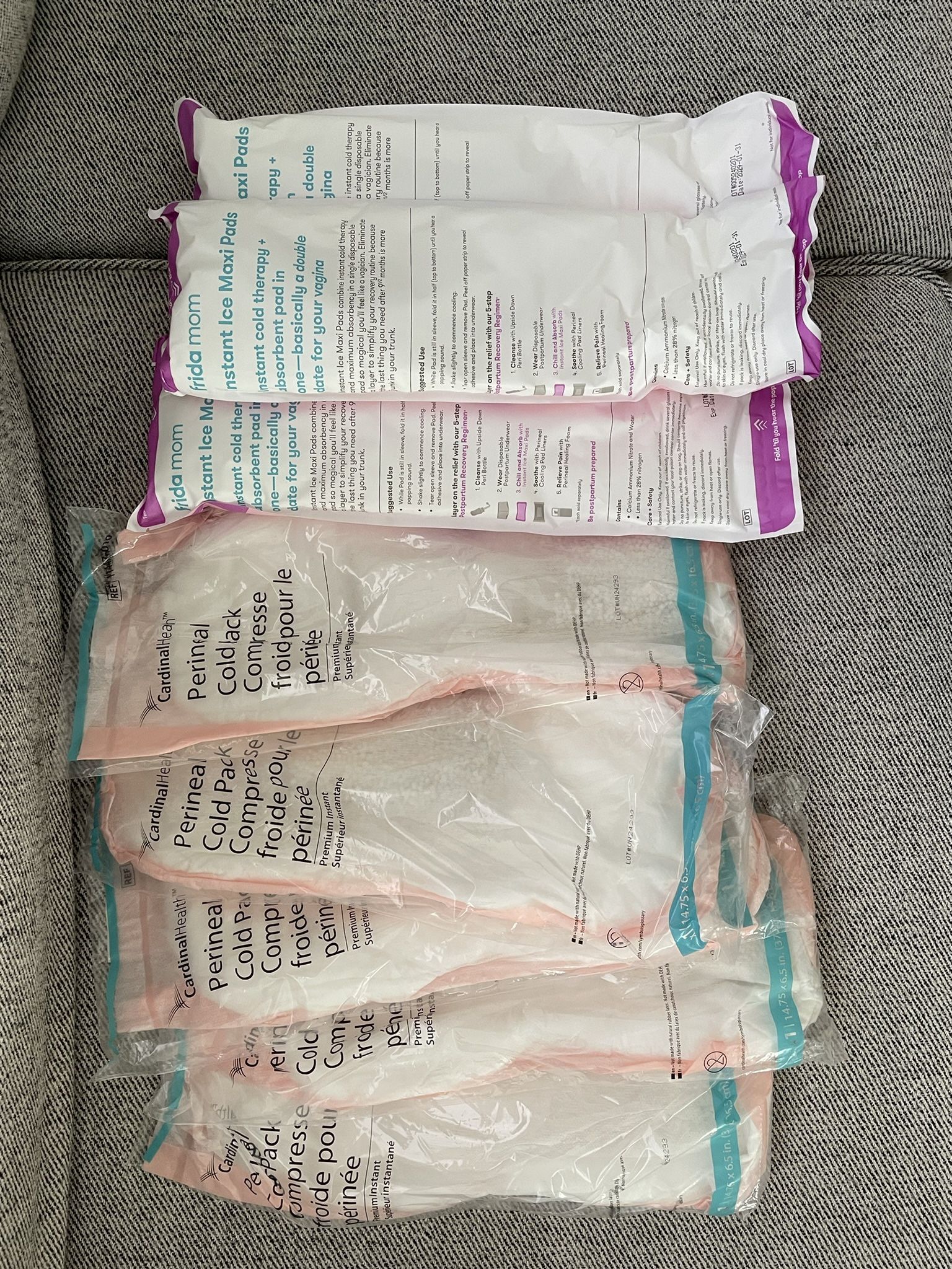 New Perineal Cooling Pad For Birth