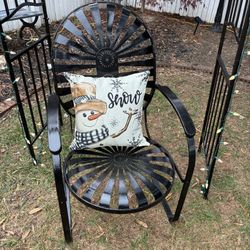 Francois Carre Style Sunburst Rocker Chair 