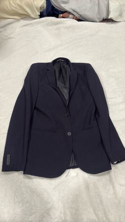 Navy Blue H&M Men's Suit Jacket