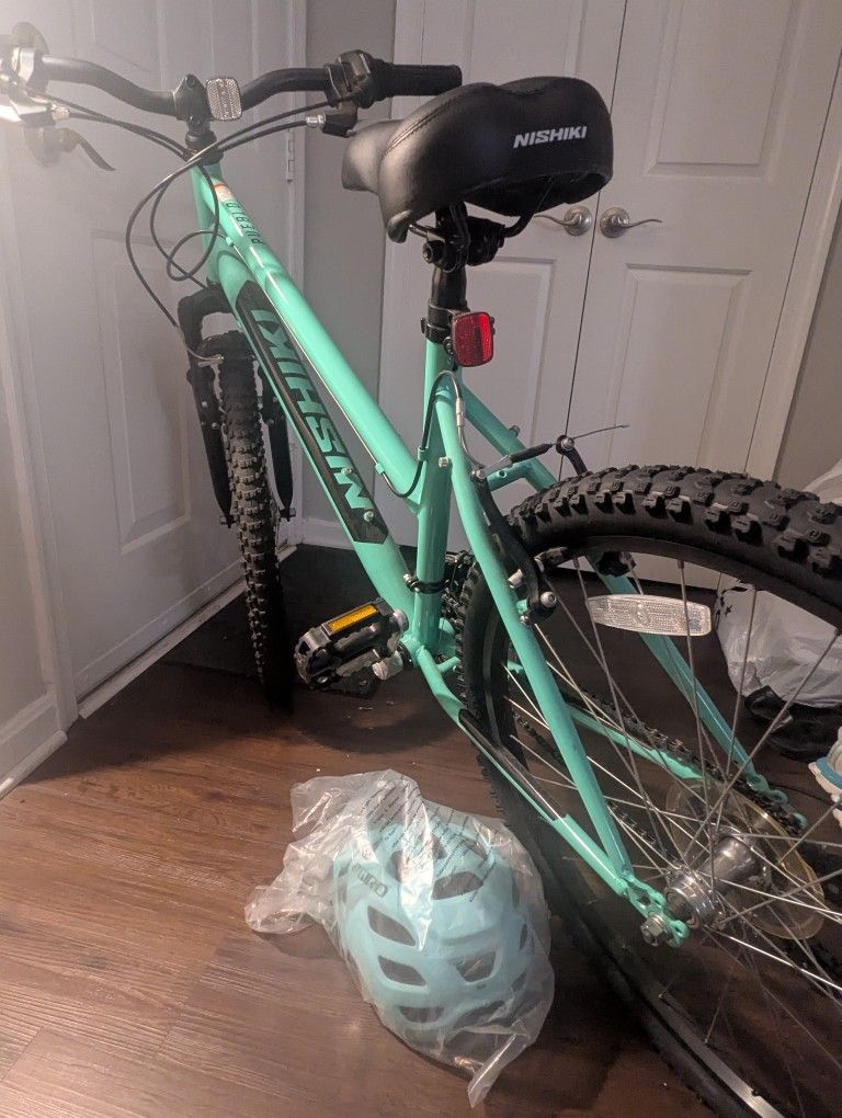 Brand new bicycle With Helmet-never used - Nishiki Brand