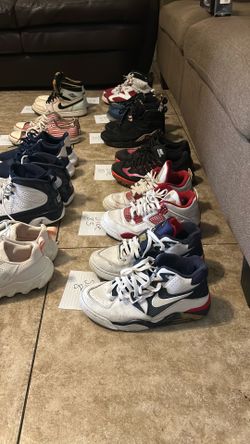18 Paris of shoes, Different sizes selling all for $100 *Not selling separately