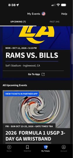 Los Ángeles Rams vs búfalo bills tickets