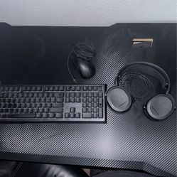 Gaming Keyboard, Headset, Mouse