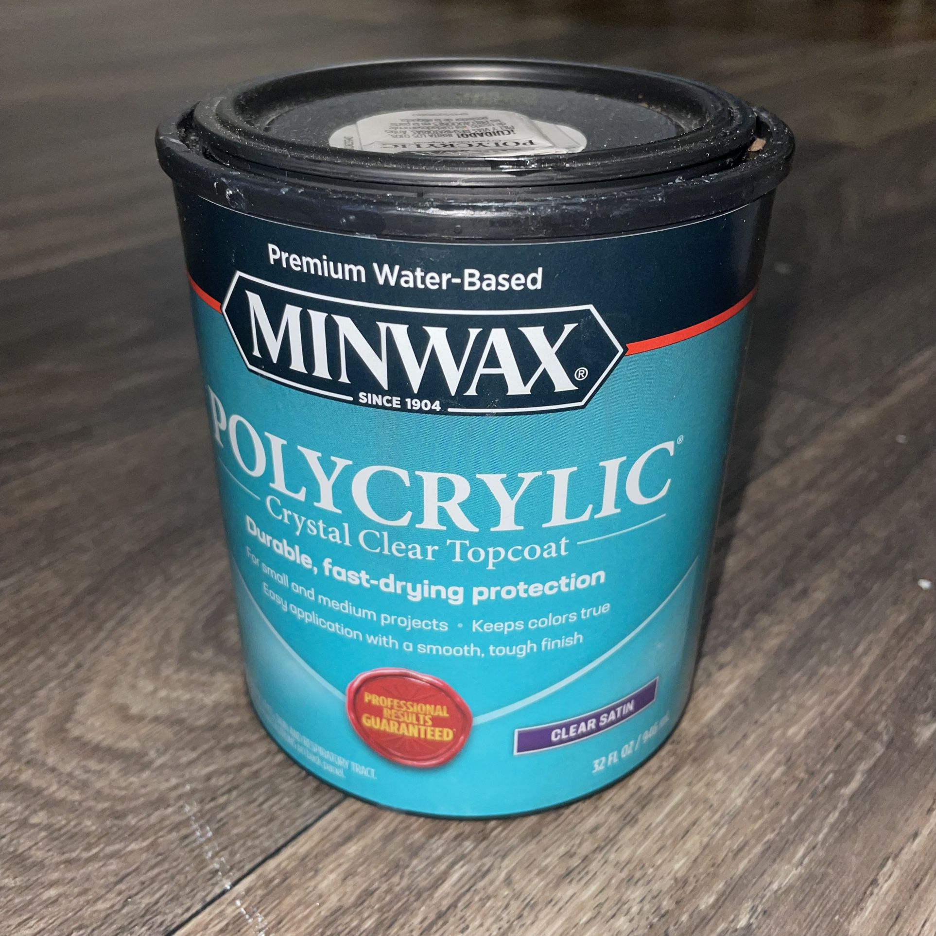 MINEAX Water Based Polycrylic - Clear Satin