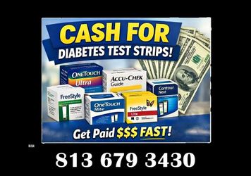 💰 Cash for Unused Diabetes Test Strips – Fast & Easy 💰